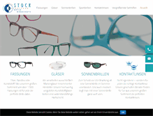 Tablet Screenshot of optik-stock.de